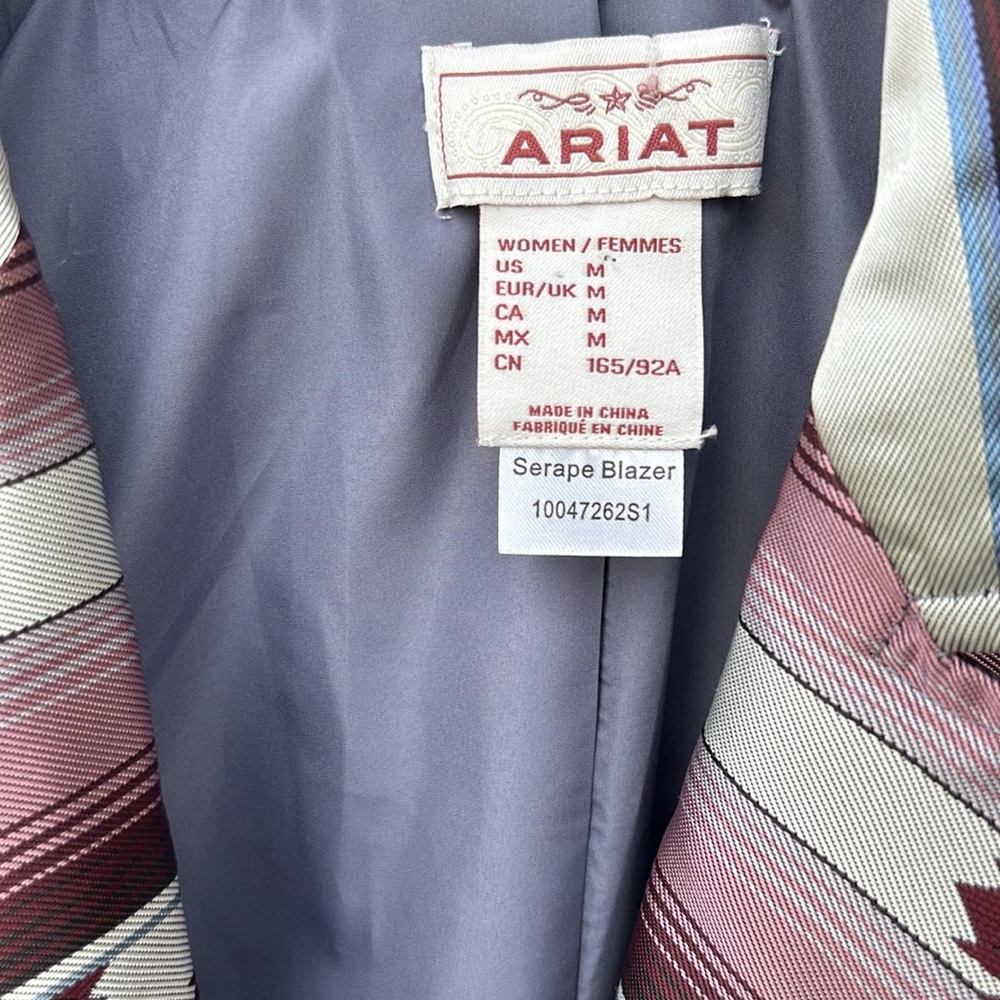 Ariat Multicolor Patterned Blazer - Picture 7 of 10
